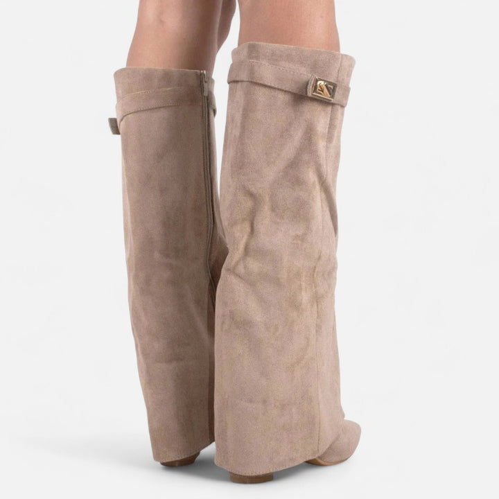 Ariste | Bottes hautes à revers