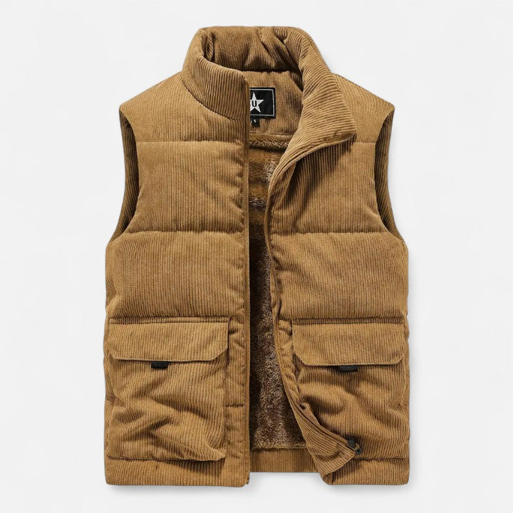 Ariste | Gilet d’hiver sans manches pour homme