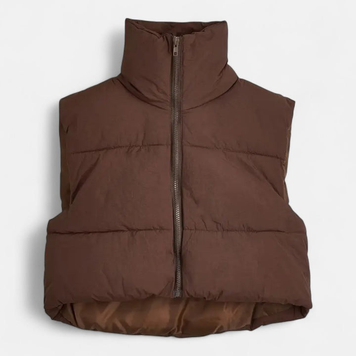 Ariste | Veste sans manches zippée légère pour femme