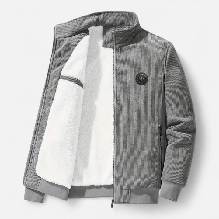 Ariste | Veste en velours côtelé doublée polaire pour homme