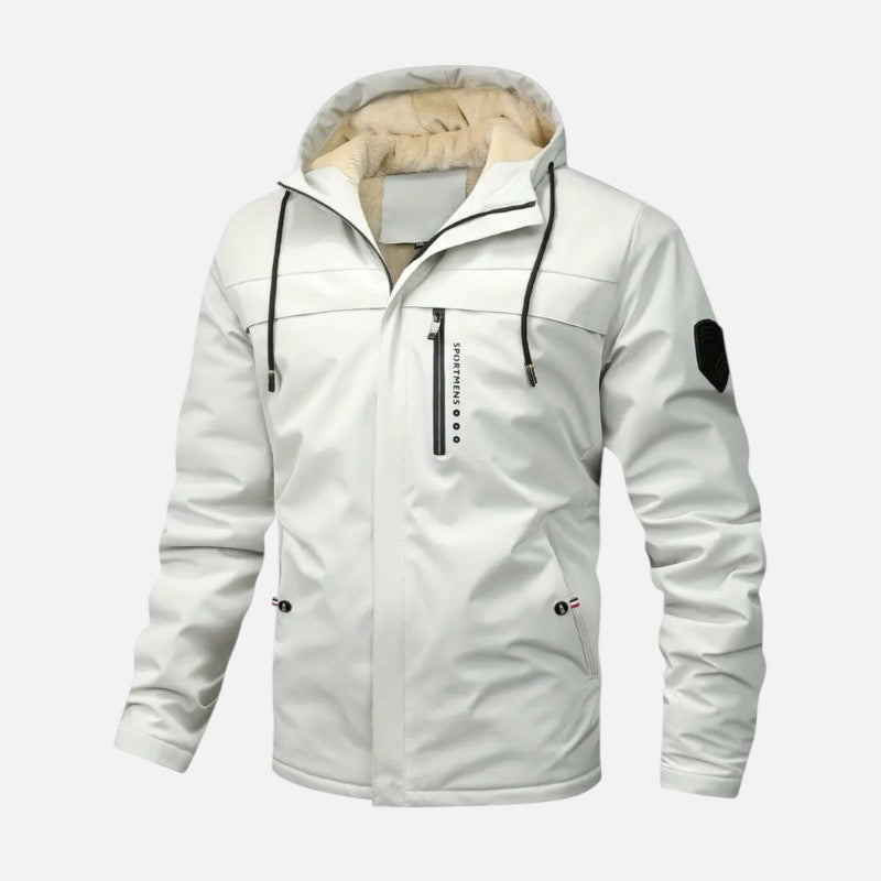Ariste | Veste polaire chaude à capuche pour homme