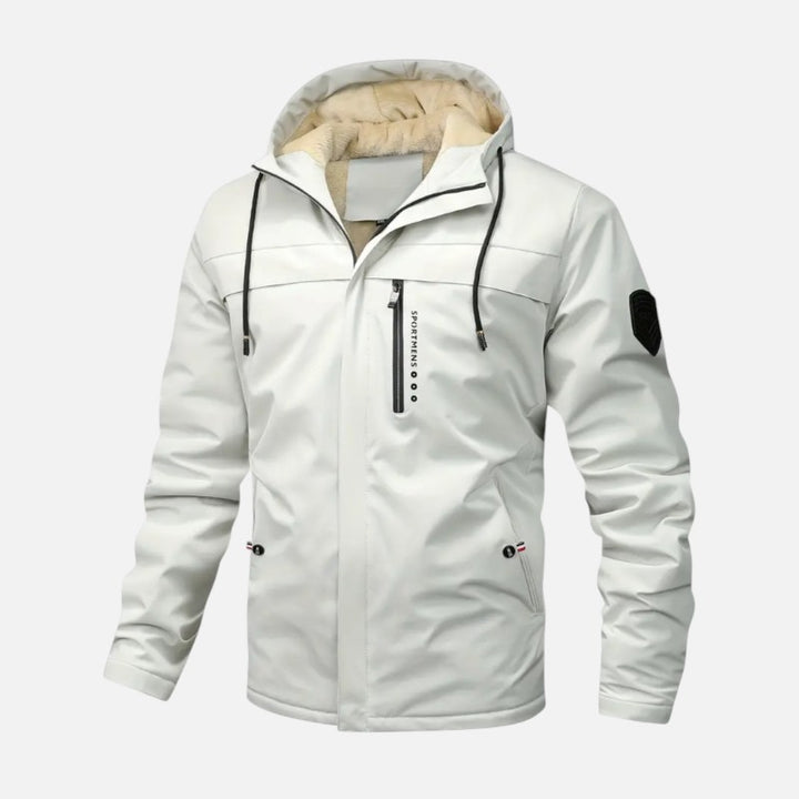 Ariste | Veste polaire chaude à capuche pour homme