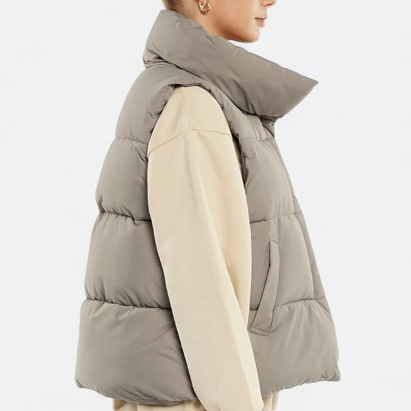 Ariste | Doudoune sans manches oversize pour femme