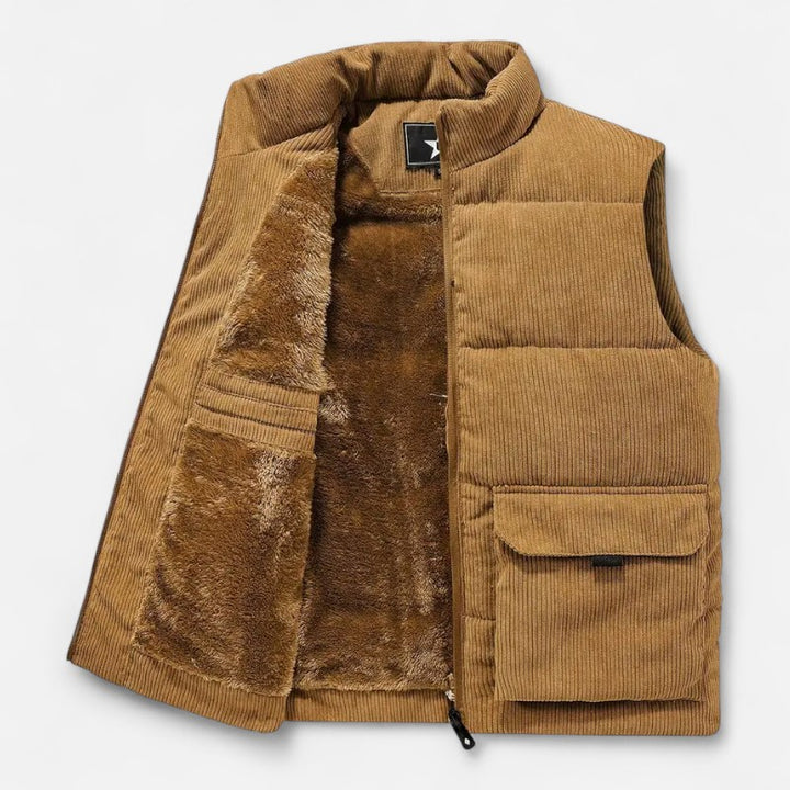 Ariste | Gilet d’hiver sans manches pour homme