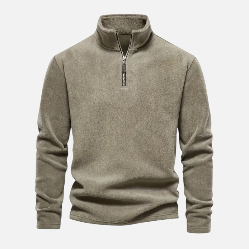 Ariste | Sweat polaire zippé pour homme
