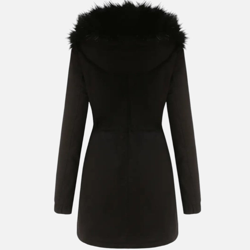 Ariste | Manteau parka pour femme doublé en polaire moelleuse