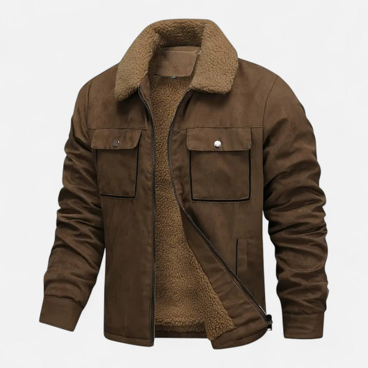 Ariste | Veste d'hiver doublée polaire pour homme