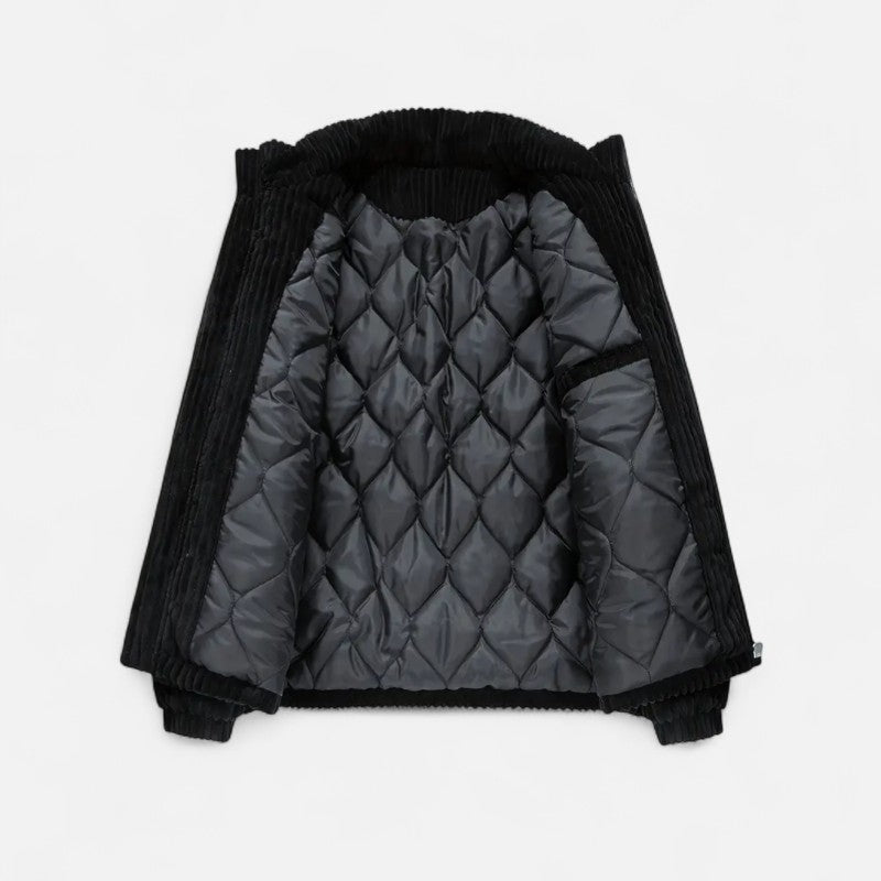 Ariste | Veste décontractée à col montant et fermeture zippée