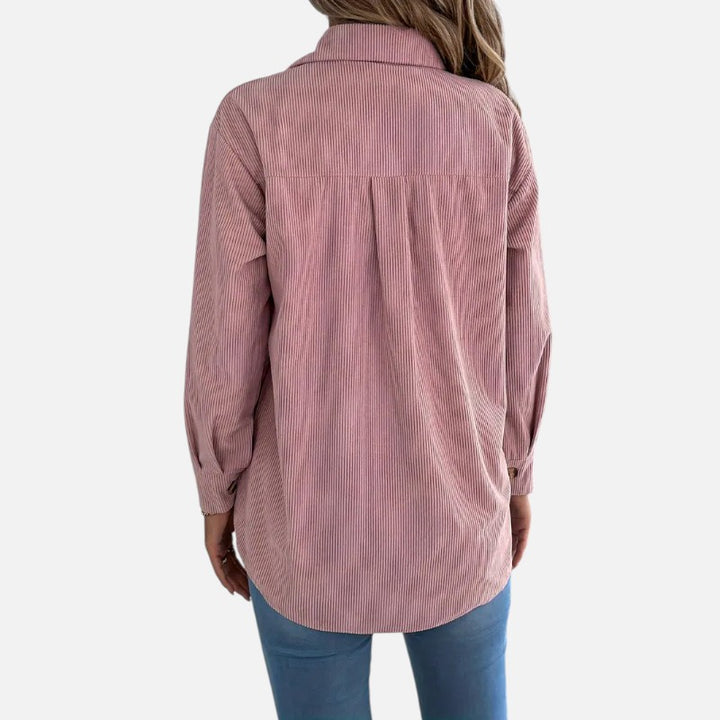 Ariste | Veste en velours côtelé à manches longues pour femme