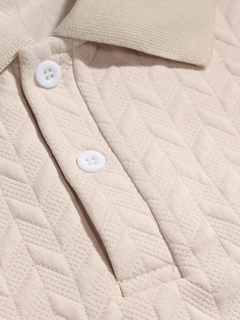 Ariste | Polo texturé élégant pour homme