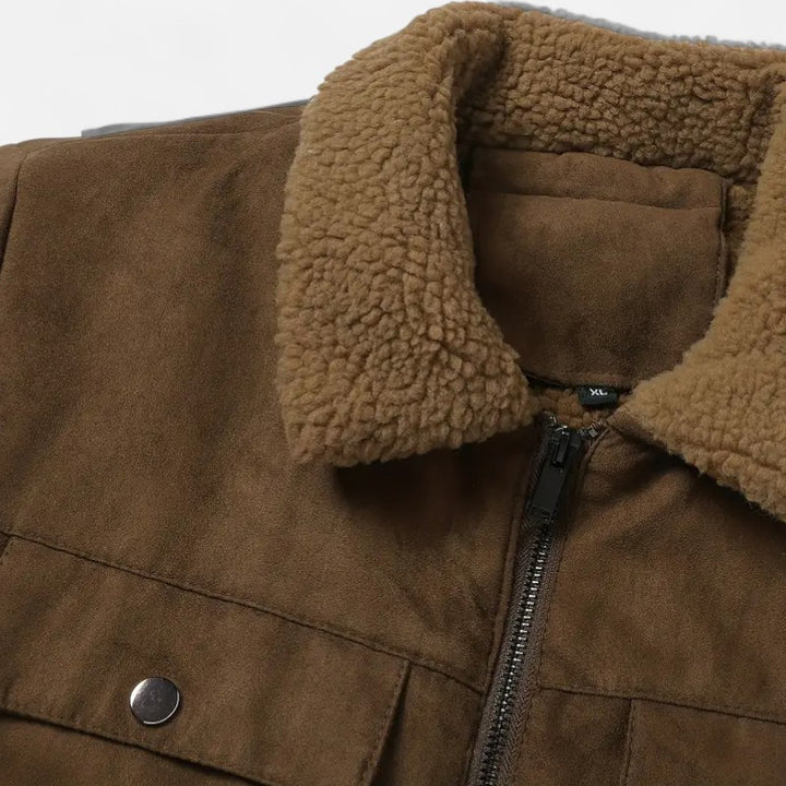 Ariste | Veste d'hiver doublée polaire pour homme