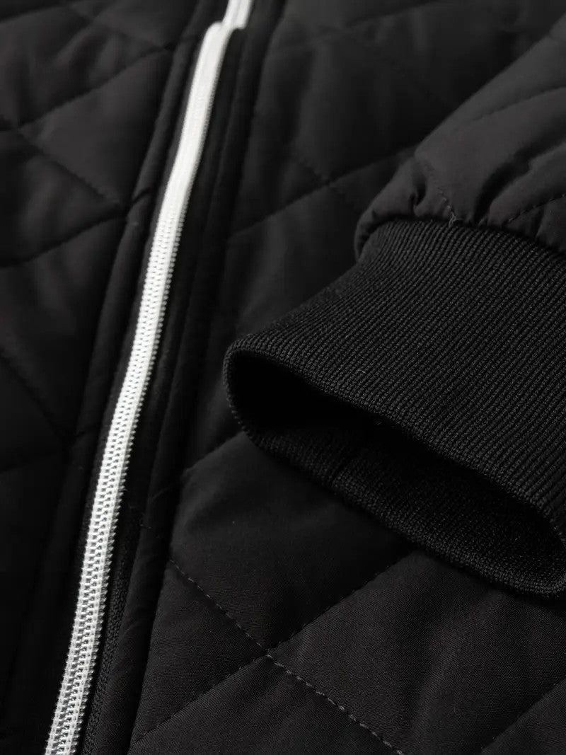 Ariste | Veste d'hiver matelassée doublée polaire pour homme