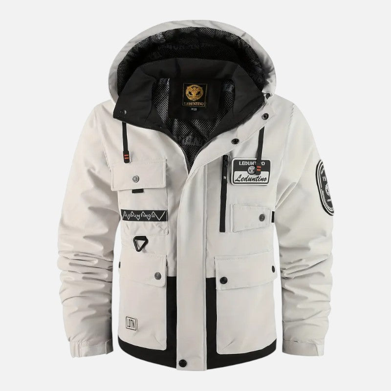 Ariste | Veste coupe-vent multi-poches pour homme
