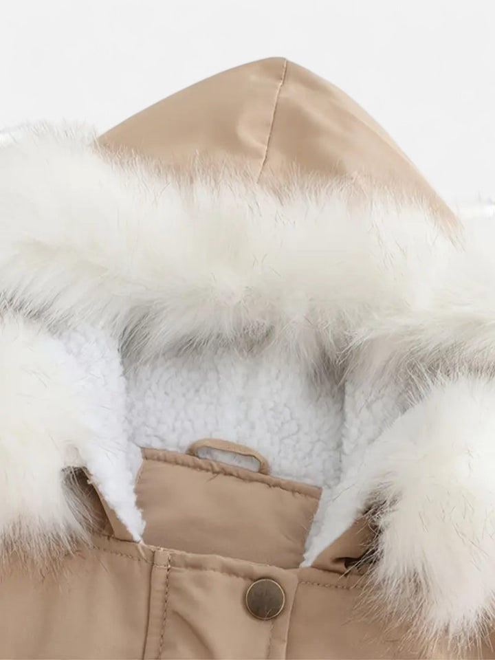 Ariste | Parka chaude à capuche pour femmes