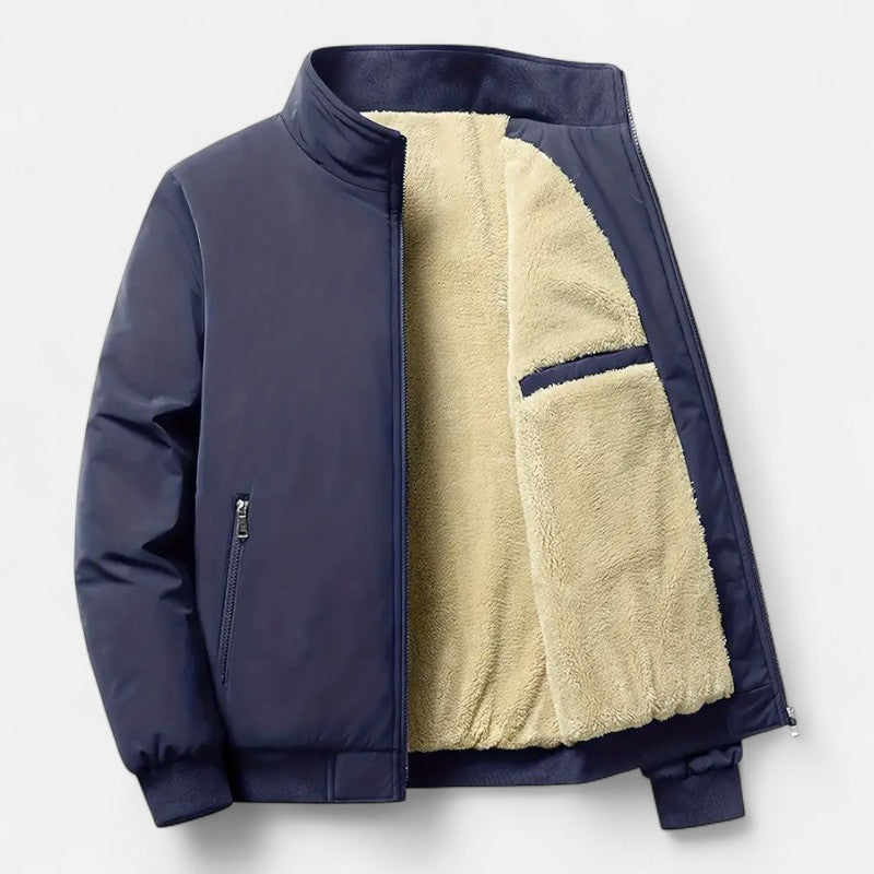 Ariste | Veste d’hiver chaude à col montant pour homme