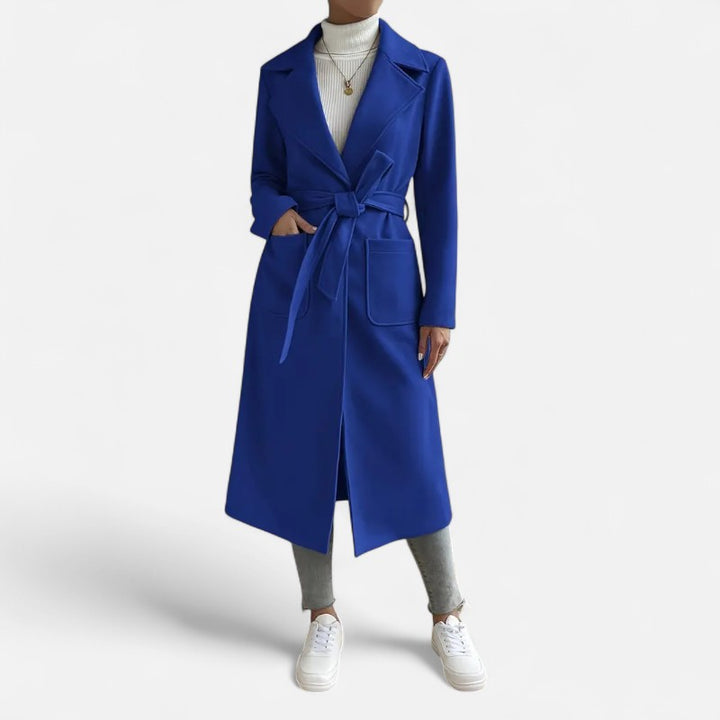 Ariste | Trench-coat élégant à ceinture pour femme