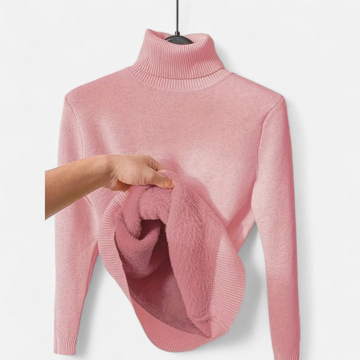 Ariste | Pull Femme à Col Roulé Doux – Coupe Confort