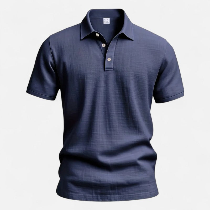 Ariste | Chemise-polo en lin – Homme