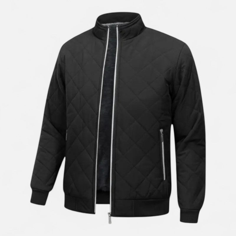 Ariste | Veste d'hiver matelassée doublée polaire pour homme