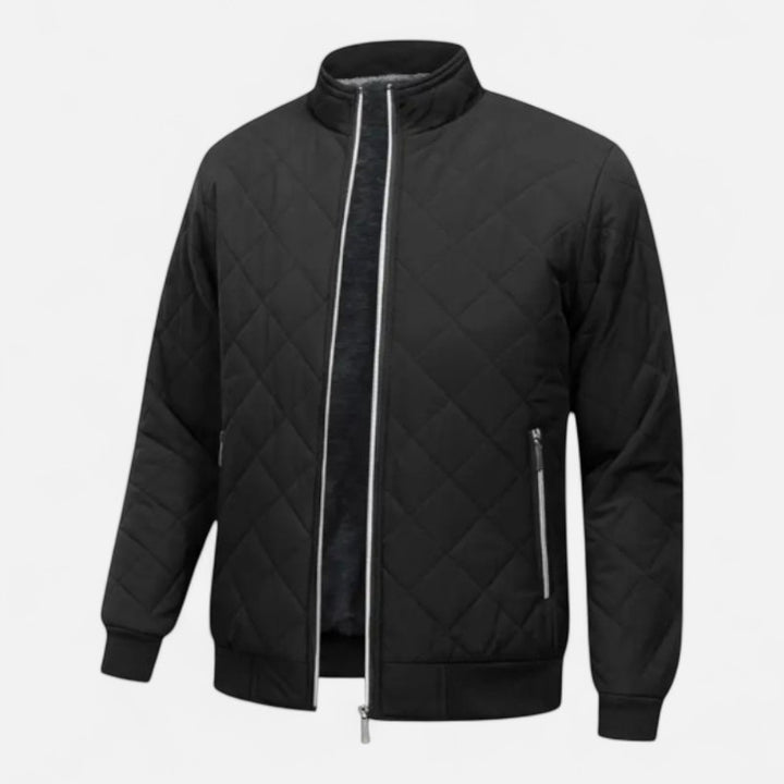 Ariste | Veste d'hiver matelassée doublée polaire pour homme