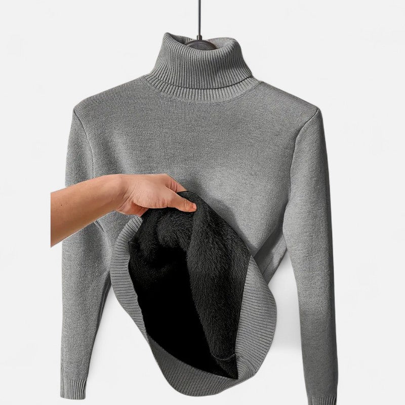 Ariste | Pull Femme à Col Roulé Doux – Coupe Confort