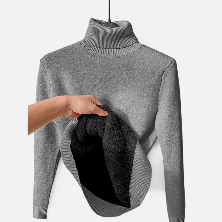 Ariste | Pull Femme à Col Roulé Doux – Coupe Confort