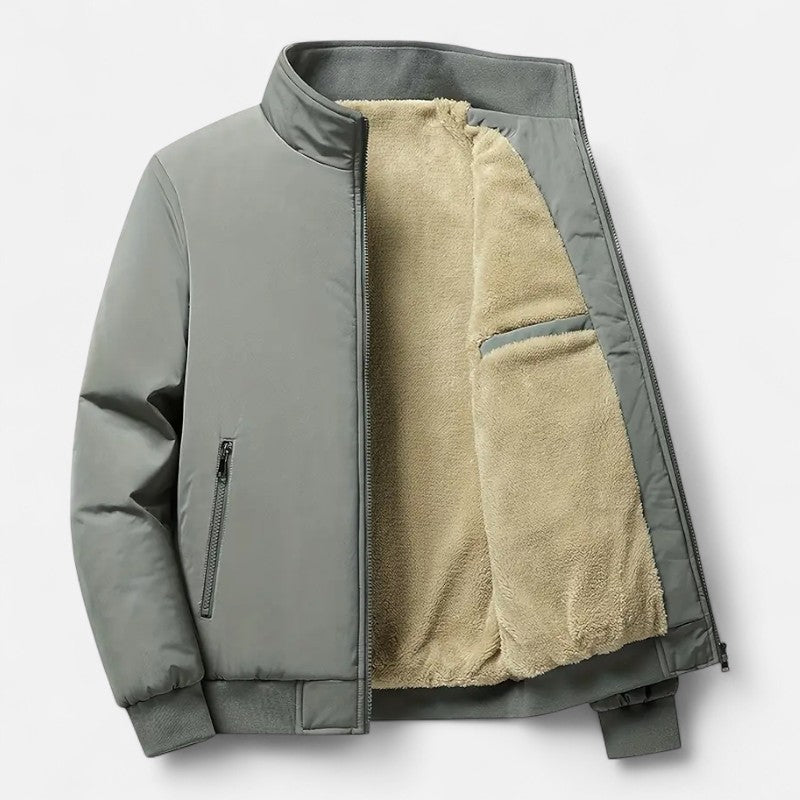 Ariste | Veste d’hiver chaude à col montant pour homme