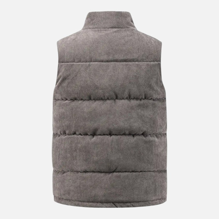 Ariste | Gilet sans manches en velours côtelé pour homme