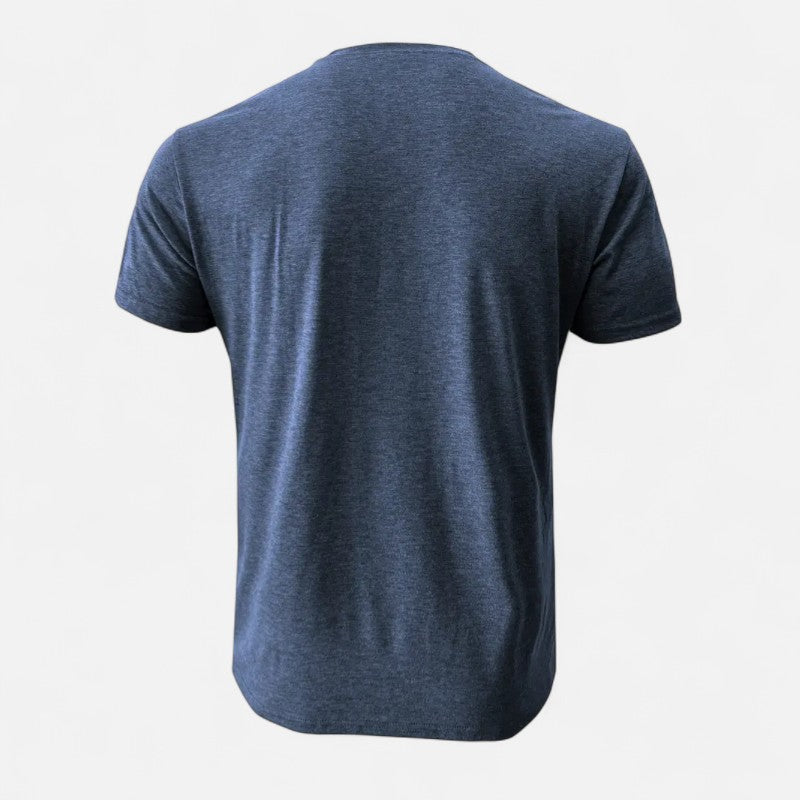 Ariste | T-shirt col tunisien pour homme