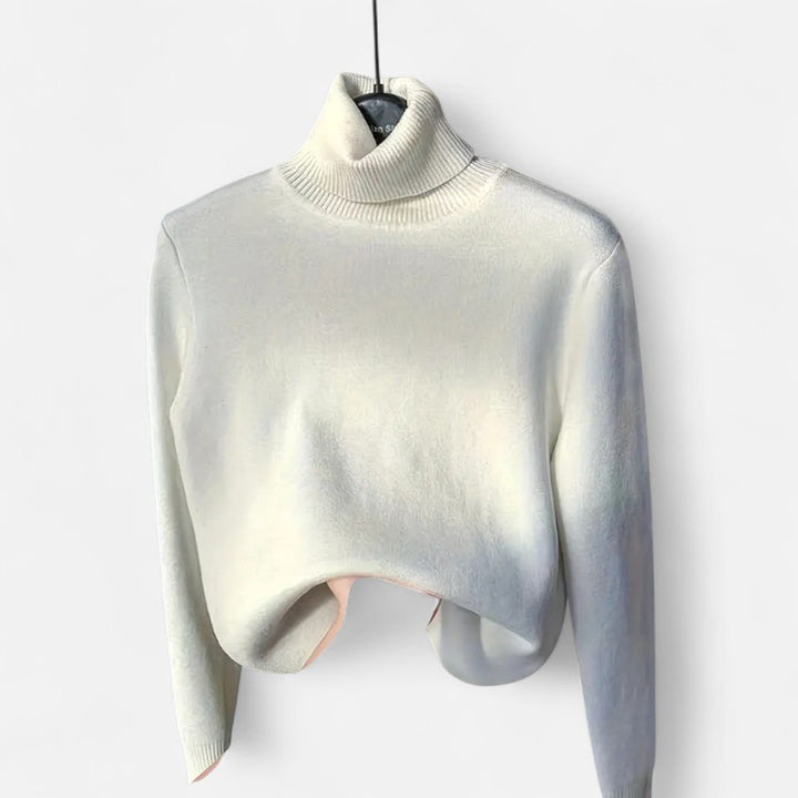 Ariste | Pull Femme à Col Roulé Doux – Coupe Confort