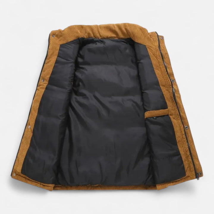 Ariste | Gilet sans manches en velours côtelé pour homme
