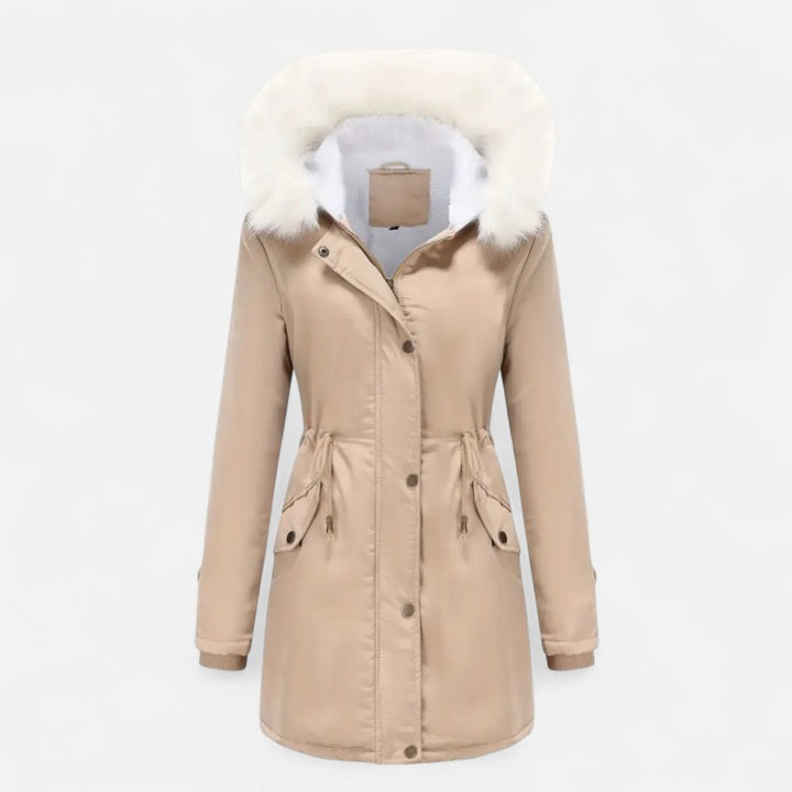 Ariste | Parka chaude à capuche pour femmes