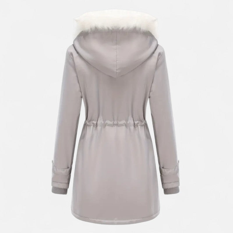 Ariste | Parka chaude à capuche pour femmes