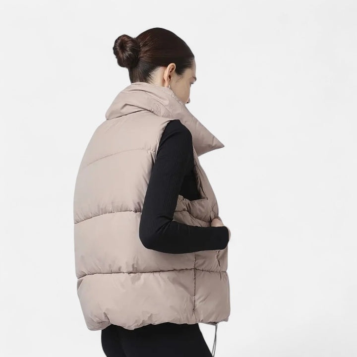 Ariste | Doudoune sans manches oversize pour femme