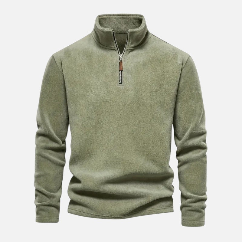Ariste | Sweat polaire zippé pour homme