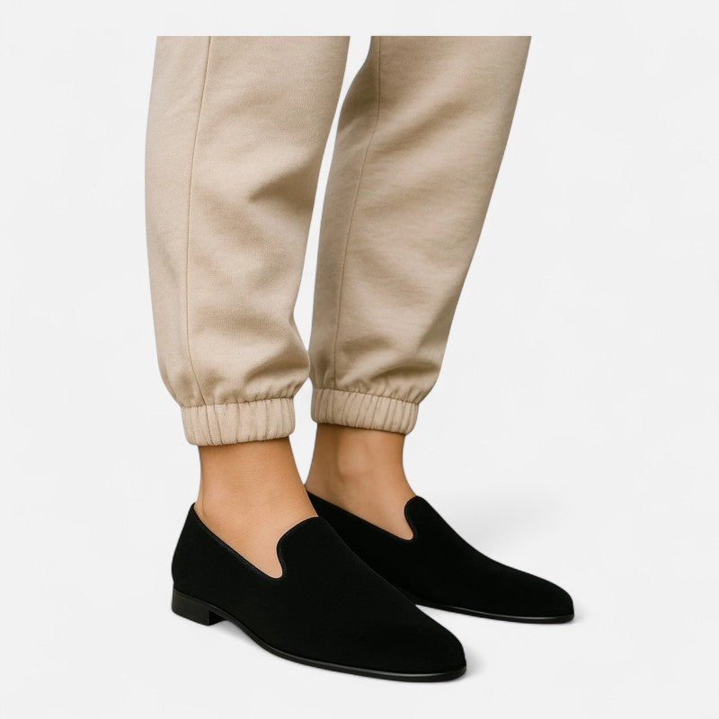 Ariste | Mocassin de ville en daim