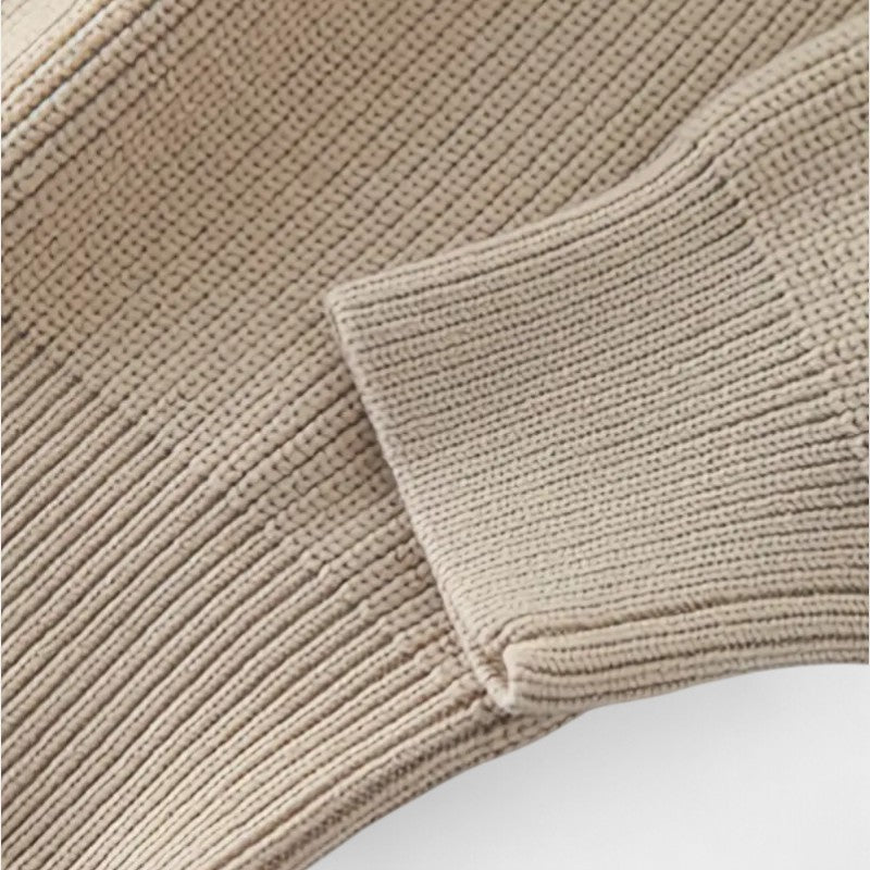 Ariste | Cardigan zippé demi-ouverture pour homme