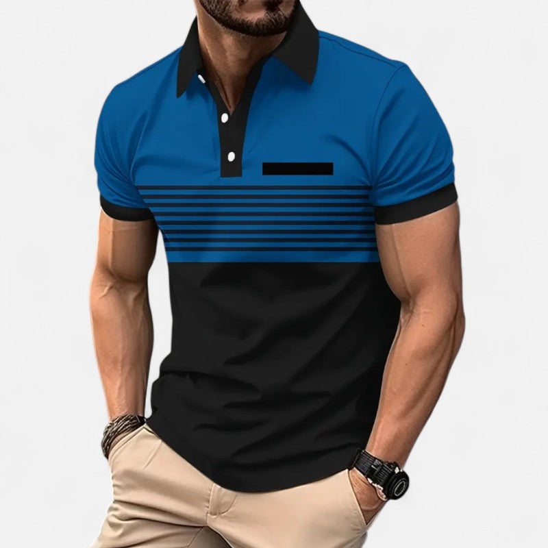 Ariste | Polo à bandes – Homme
