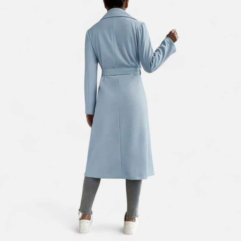 Ariste | Trench-coat élégant à ceinture pour femme