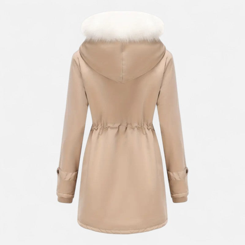 Ariste | Parka chaude à capuche pour femmes