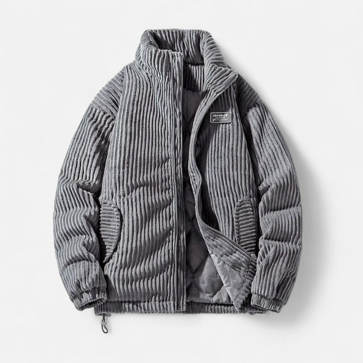 Ariste | Veste décontractée à col montant et fermeture zippée