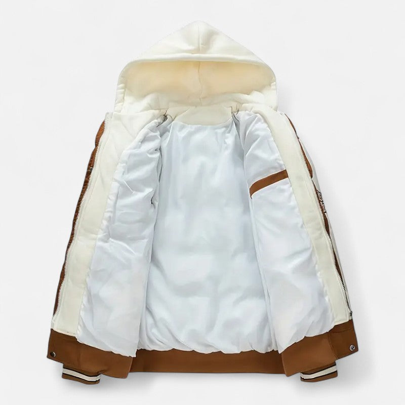 Ariste | Veste “Varsity Puffer” color block pour homme