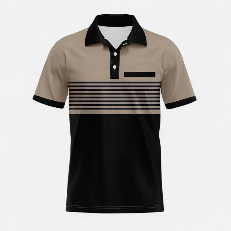 Ariste | Polo à bandes – Homme