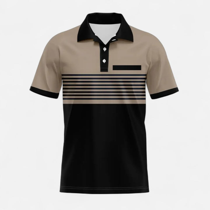 Ariste | Polo à bandes – Homme