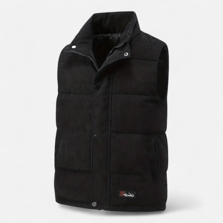 Ariste | Gilet sans manches en velours côtelé pour homme