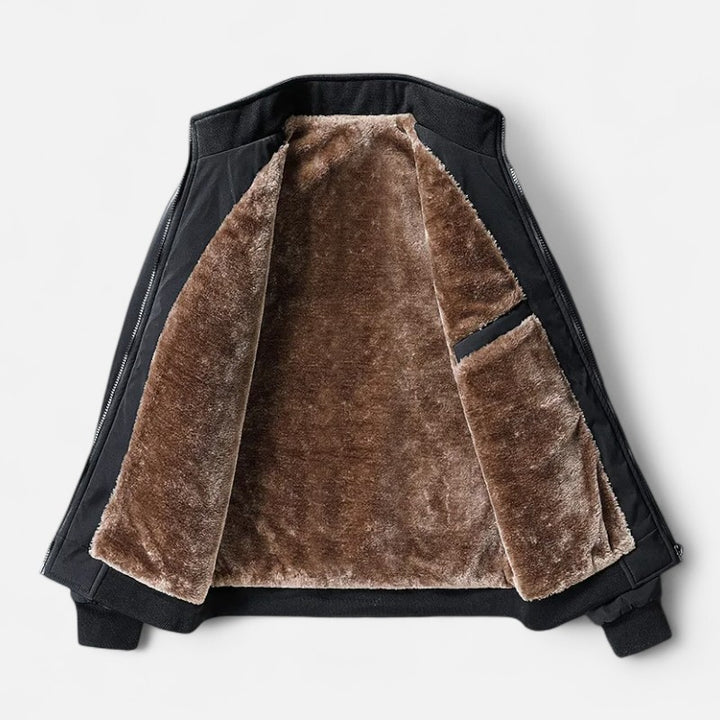 Ariste | Manteau en Laine Doublé Polaire pour Homme