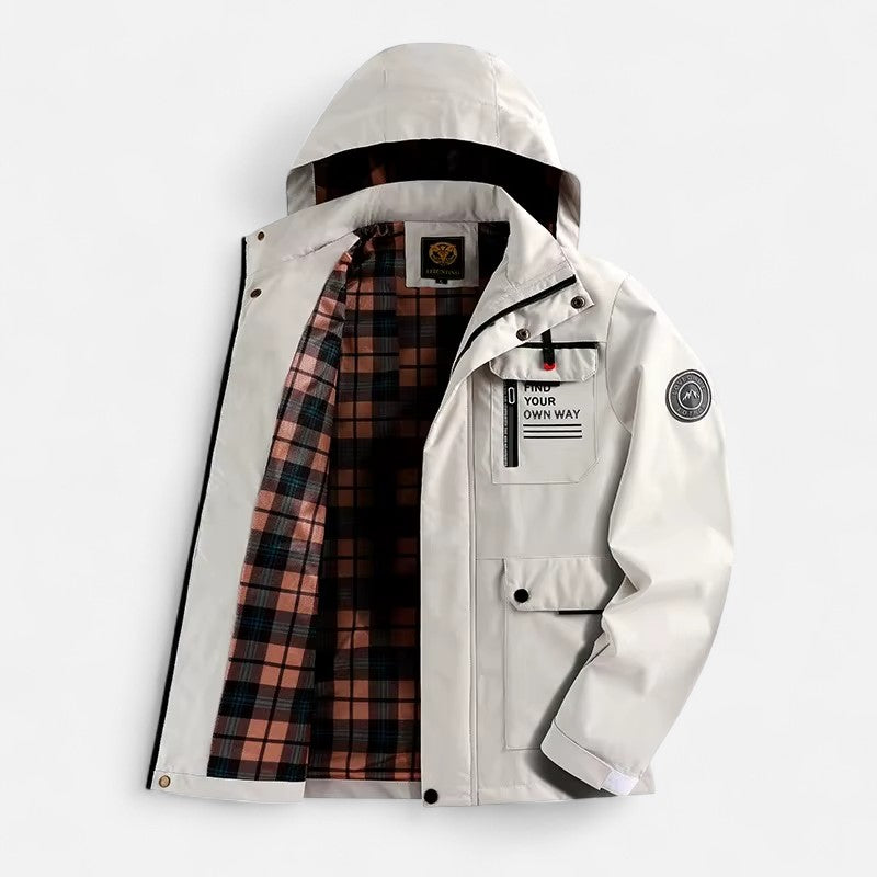 Ariste | Coupe-vent Softshell à capuche pour homme