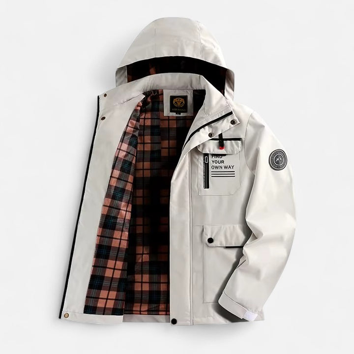 Ariste | Coupe-vent Softshell à capuche pour homme