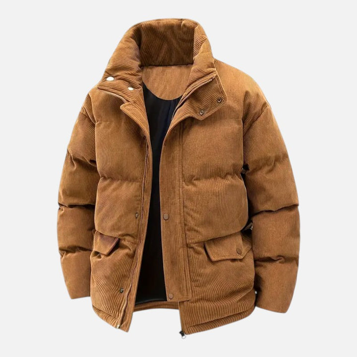 Ariste | Manteau d'hiver épais vintage pour homme