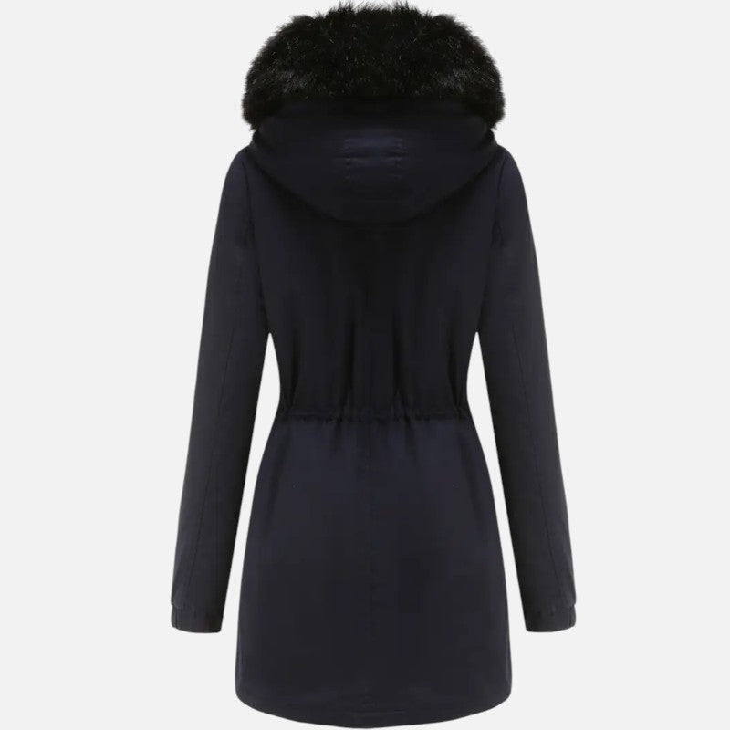Ariste | Manteau parka pour femme doublé en polaire moelleuse